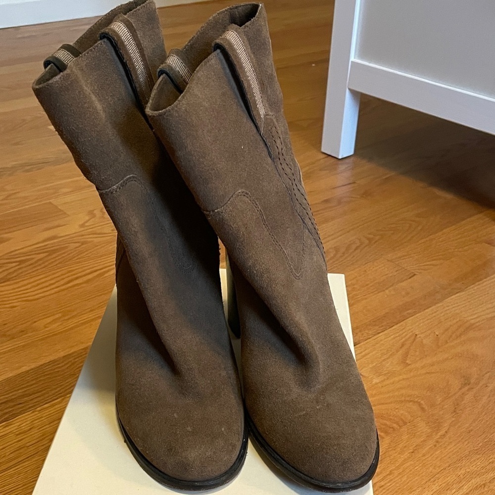 Kate Spade Brown Suede Women's Boots - Picture 3 of 5